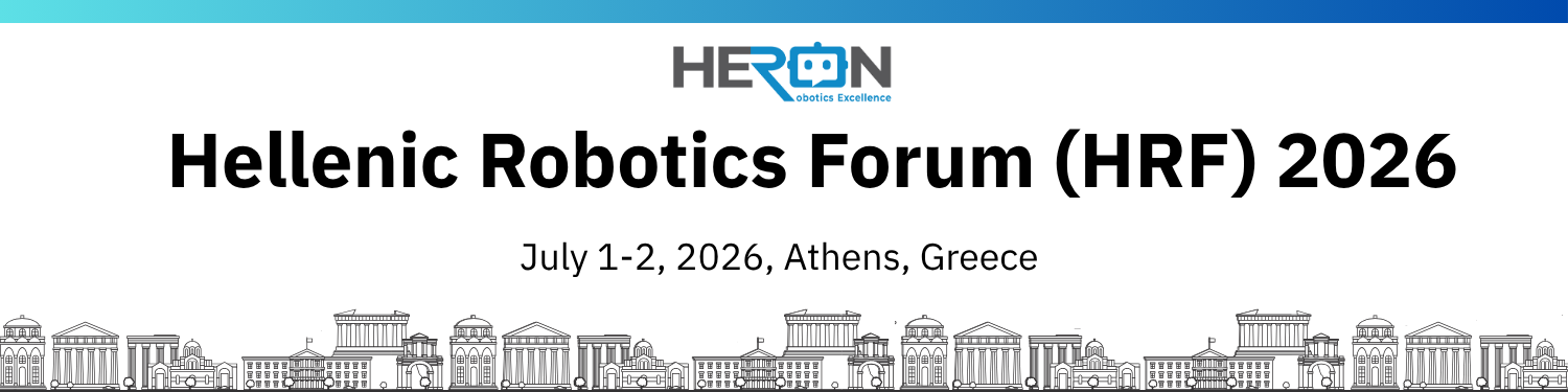 The 1st Hellenic Robotics Forum (HRF 2026) 