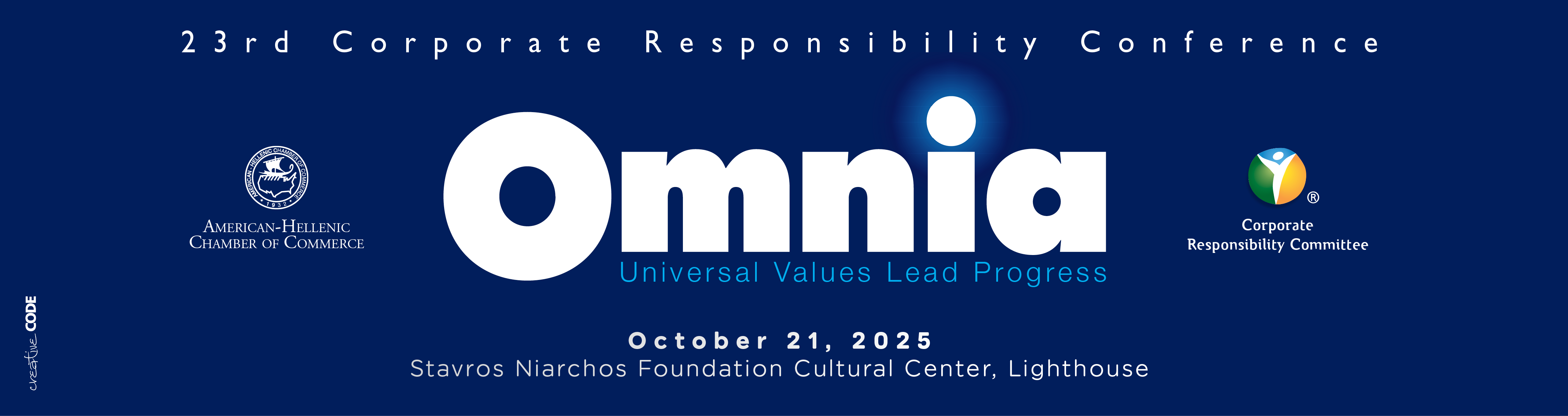 23rd annual Corporate Responsibility Conference, Omnia - Universal Values Lead Progress 