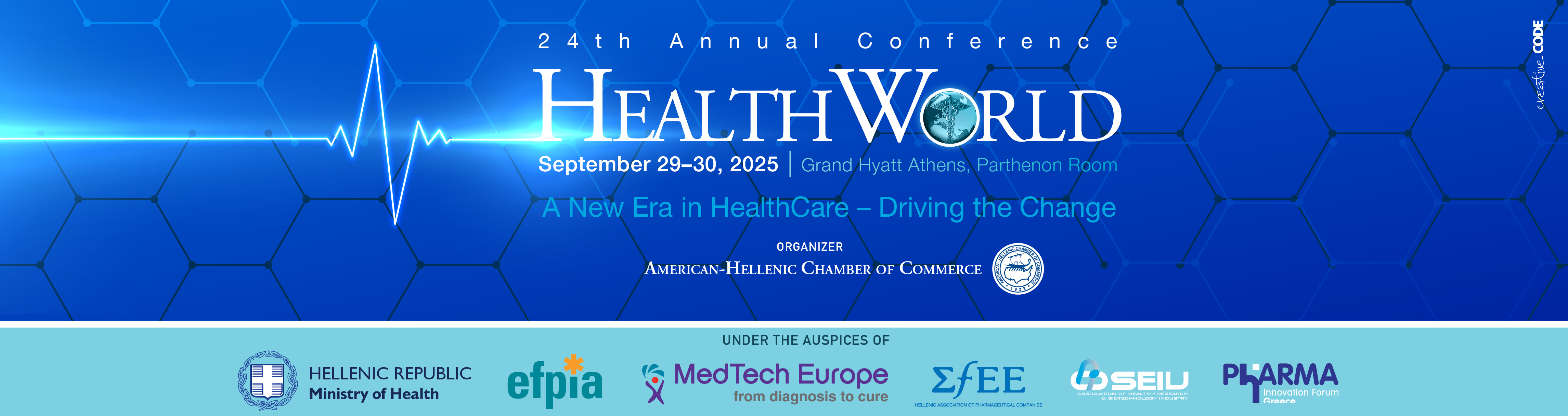 24th HealthWorld Conference: A New Era in HealtCare - Driving the Change 