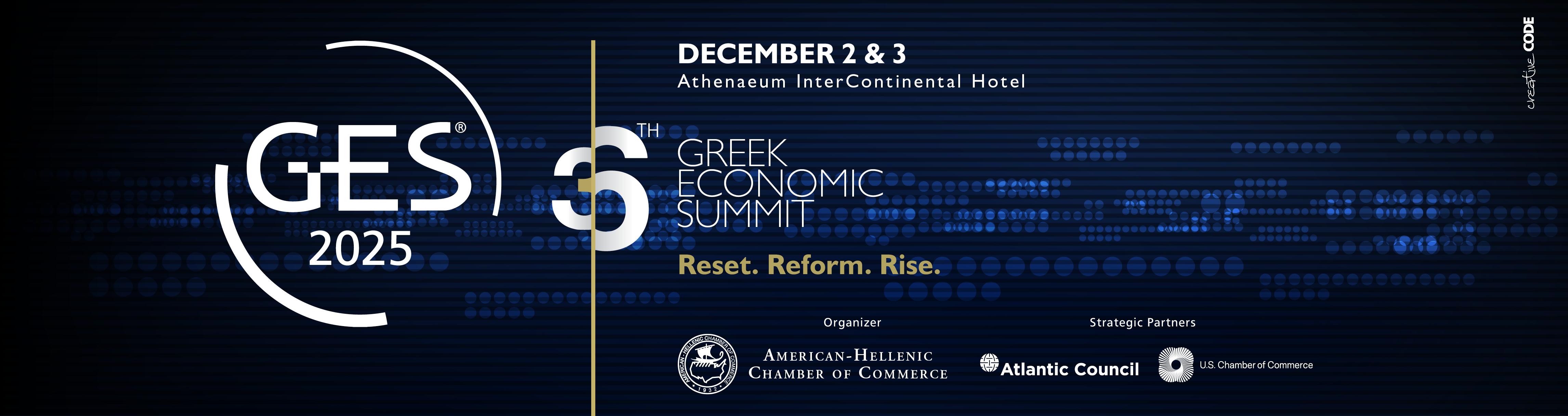 36th annual Greek Economic Summit I GES2025 