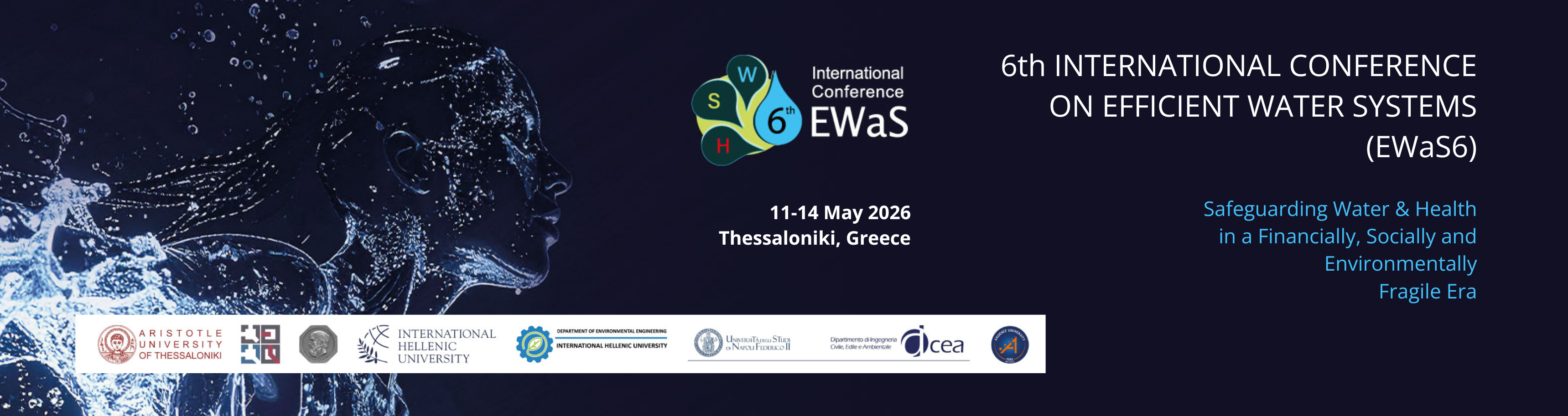 6th EWaS (Efficient Water Systems) International Conference 