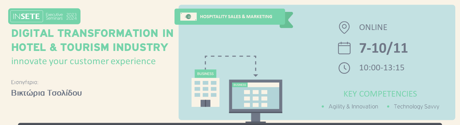 DIGITAL TRANSFORMATION IN HOTEL & TOURISM INDUSTRY, innovate your customer experience 