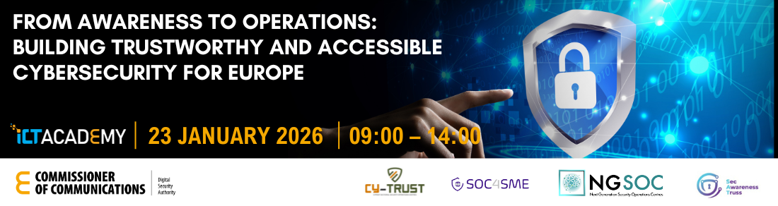 From Awareness to Operations: Building Trustworthy and Accessible Cybersecurity for Europe 
