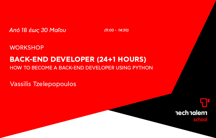 How to become a Back-End Developer using Python in 24+1 hours 