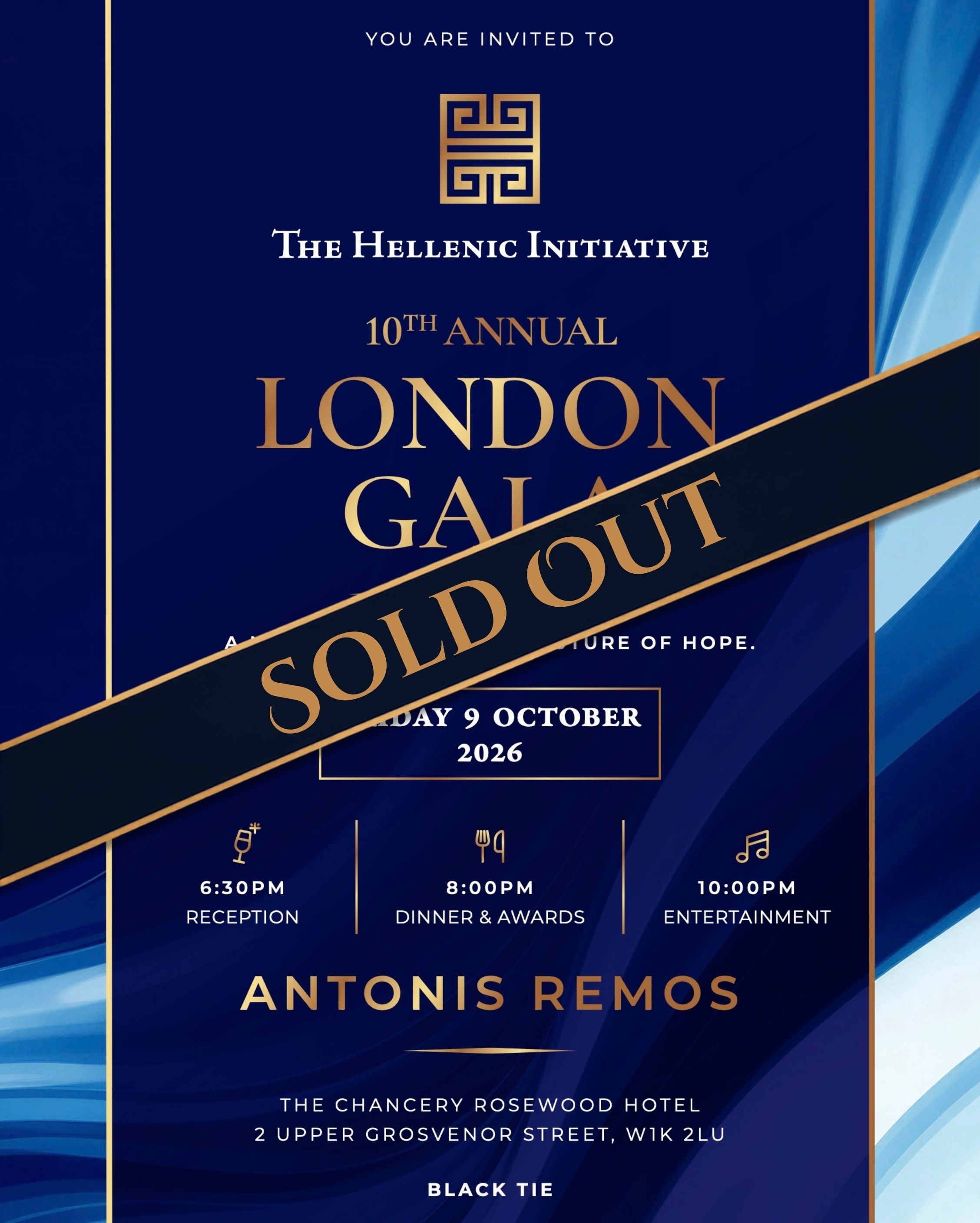 The Hellenic Initiative's 10th Annual London Gala 