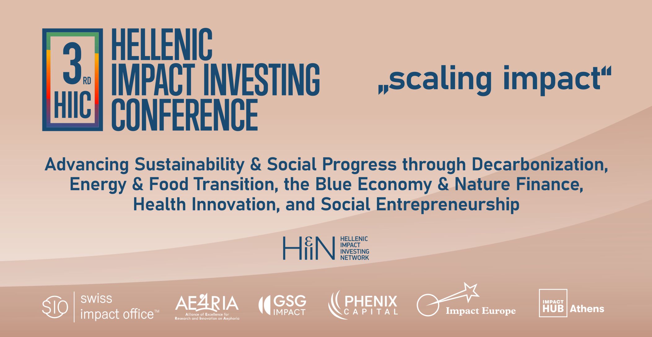 3rd Hellenic Impact Investing Conference 