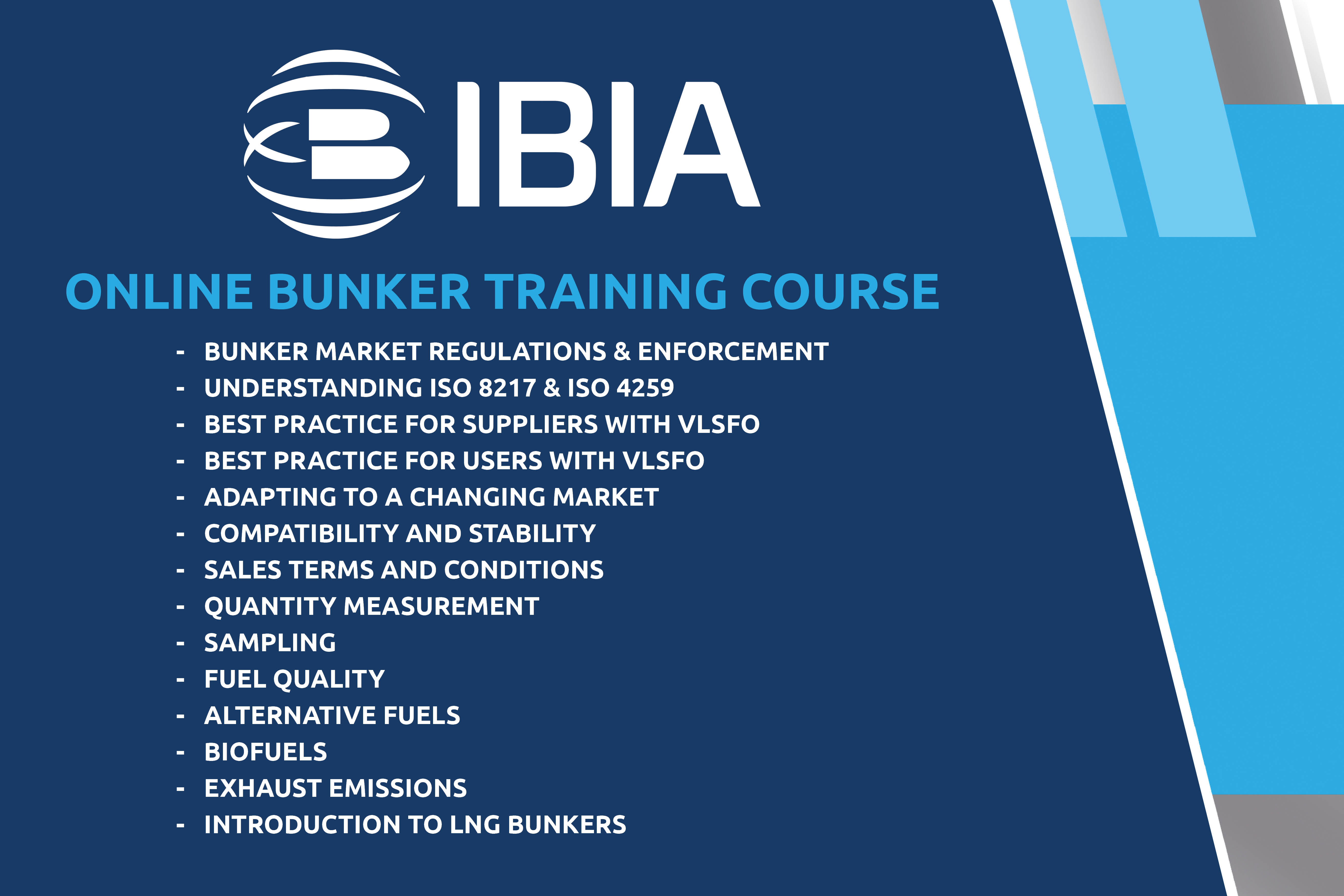 Online IBIA Bunker Training Course 