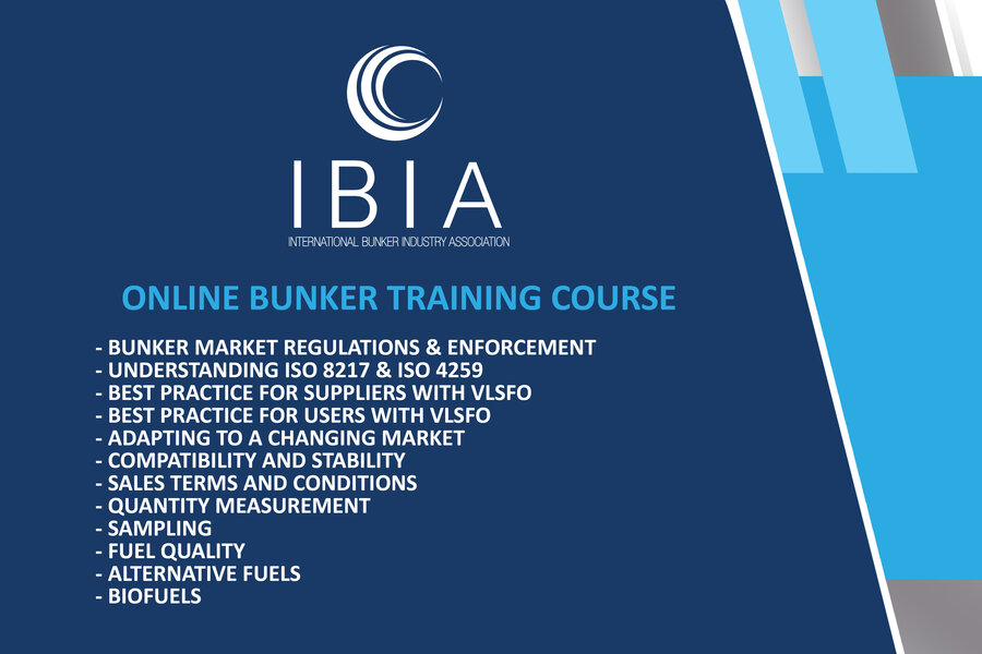 Online IBIA Bunker Training Course