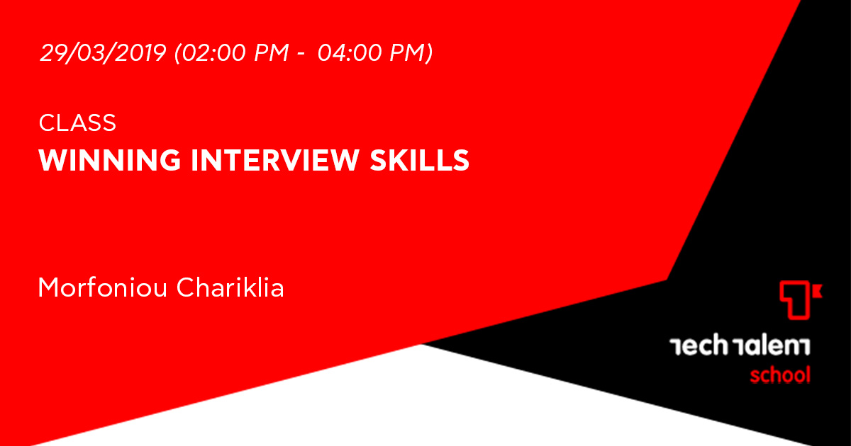 Winning interview skills  